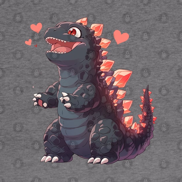 godzilla by skatermoment